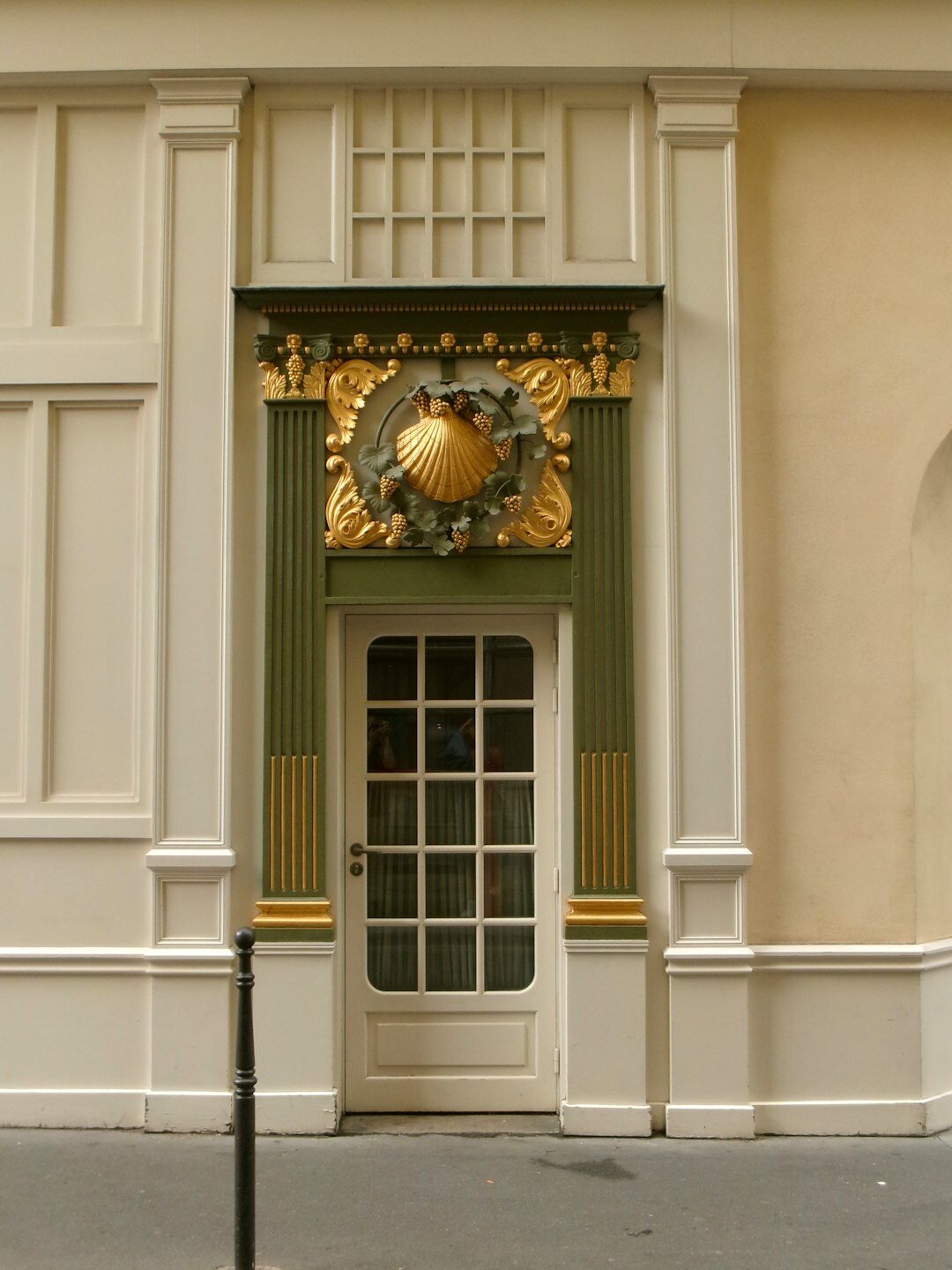luxury boutique entrance